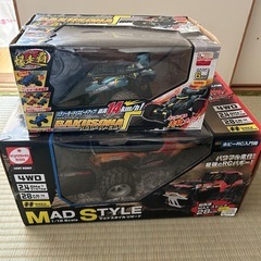 京商 マッドスタイルリザード　4WD 動作ok フルセット　箱と説明書有り　おまけ付きの画像