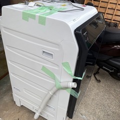 Sharp ドラム洗濯機ES-W113-SL 2021年製　中古品　の画像