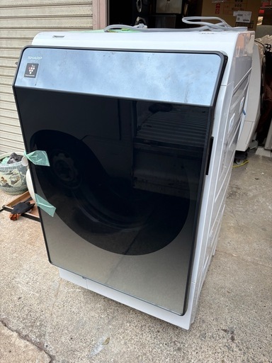 Sharp ドラム洗濯機ES-W113-SL 2021年製　中古品