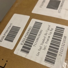 Epiphone Gibson les paul sg　ギター ダンボールの画像