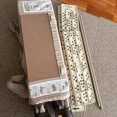 アップリカ　ココネル　ベビーベッド ココアブラウンの画像