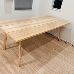 【引取限定】YPPERLIG / HAYデザイン / 大型テーブル / 200×90cm / 事務所・自宅ワークにの画像