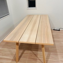 【引取限定】YPPERLIG / HAYデザイン / 大型テーブル / 200×90cm / 事務所・自宅ワークにの画像