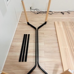 【引取限定】YPPERLIG / HAYデザイン / 大型テーブル / 200×90cm / 事務所・自宅ワークにの画像