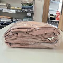 あたたかみ感じる1級遮光ピンクカーテン 幅100×丈178cm 2枚セットの画像