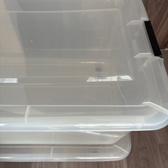 収納ケース2個の画像