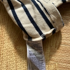 GAPのボーダーシャツ　80cmの画像