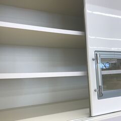 A-506【リユースのサカイ野々市店】ジモティ来店特価‼ レンジボード ホワイト クリーニング済みの画像