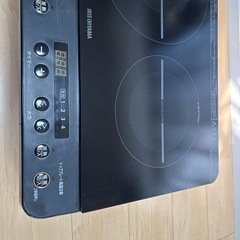アイリスオーヤマ　2口IHコンロの画像