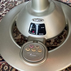 リモコンあり ハロゲンヒーター MATSUO マツオ  マイナスイオンの画像