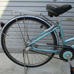 E663★限定特価　整備済み★ブリヂストン　アルベルト★ 中古自転車 【　26インチ　ブルー　 】の画像