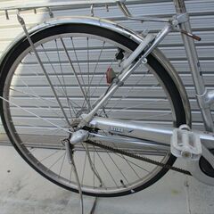 E664★限定特価　整備済み★ブリヂストン　チェリア★ 中古自転車 【　27インチ　シルバー　 】の画像