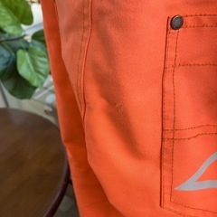 K2511-100 MARVEL FANTASY スノボー ウェア Mサイズ スキー スポーツ ネオン オレンジ キズ汚れ有りの画像