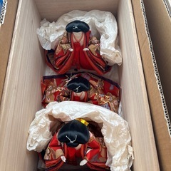 雛人形　三段飾りの画像