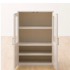 ニトリ　食器棚　　キャビネットの画像