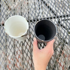 陶器ペアコップの画像