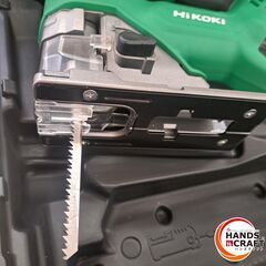 ✨HiKOKI　中古　CJ36DA　コードレスジグソー　36V　135ｍｍ　説明書/替刃付き✨うるま市田場✨の画像
