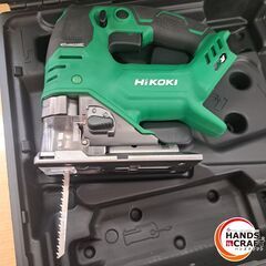 ✨HiKOKI　中古　CJ36DA　コードレスジグソー　36V　135ｍｍ　説明書/替刃付き✨うるま市田場✨の画像