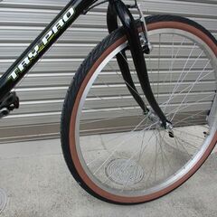 E668★16800円★新古車　マウンテン自転車 【タケダ　トライプロ　黒　26インチ】の画像