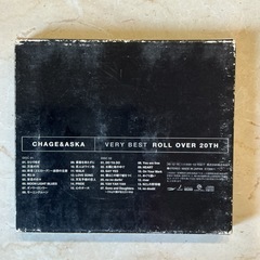 ベストアルバム💿2001年発売👏CHAGE&ASKA🎤VERYBESTROLLOVER20TH✨MOONLIGHTBLUES/恋人はワイン色/LOVESONG/SAYYES/YAHYAHYAH動作未確認❗️黒•白の画像