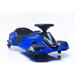 Ramasu 子ども用電動乗用 スピニングカート ブルー クリスマス 誕生日 プレゼントの画像