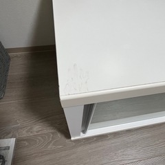 白テレビボード　の画像