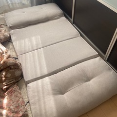 【ニトリ】2人がけローソファの画像