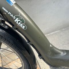 🌈バッテリーほぼ新品！8.9Ah　🌈大カゴ仕様！💘ヤマハ　キスミニ　電動自転車　電動アシスト自転車　20インチ　子供乗せ 1174の画像