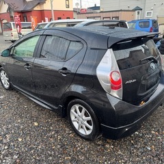 【7日間限定】トヨタアクアH25年　車検満タン渡の画像