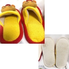 2個セット)アンパンマン パイルスリッパ➕プレゼントバッジの画像