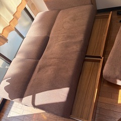 ソファーベッドの画像