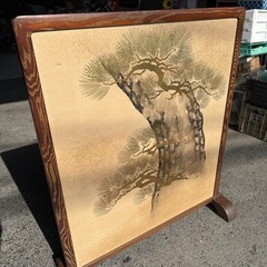 和風　衝立の画像