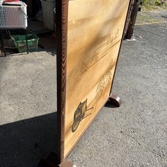 和風　衝立の画像