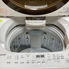 送料・設置込み可　洗濯機　6kg TOSHIBA 2018年【分解クリーニング済み】の画像