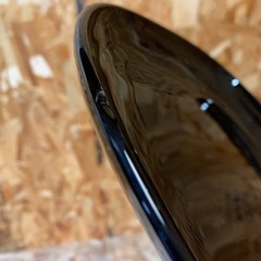 C(7664) プレート皿 24cm 4枚セット プレート ブラック 平皿 IKEA オフタスト OFTASTの画像