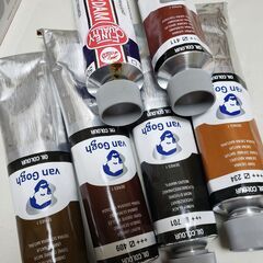 【画材】未使用 油絵具 まとめてお譲りします。の画像