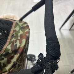 ペットカート 折りたたみ 犬カート 4輪 ストッパー付きの画像