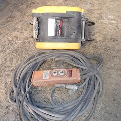 リョービ　電動　ウインチ　ホイスト　ＷＩー６１Ｃ　６０ｋｇ　揚程２０ｍの画像