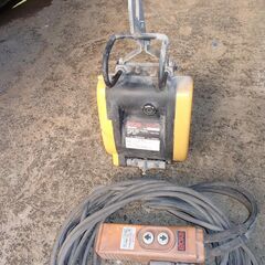 リョービ　電動　ウインチ　ホイスト　ＷＩー６１Ｃ　６０ｋｇ　揚程２０ｍの画像
