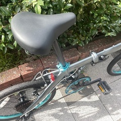 🔵中古車🔵　軽量アルミフレーム　10.8キロ　折畳　RENAULT　LIGHT10　145㎝～　中古自転車　点検調整永久無料✨　整備済み　西宮市の画像