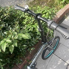 🔵中古車🔵　軽量アルミフレーム　10.8キロ　折畳　RENAULT　LIGHT10　145㎝～　中古自転車　点検調整永久無料✨　整備済み　西宮市の画像