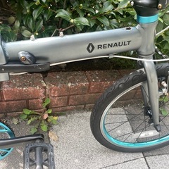 🔵中古車🔵　軽量アルミフレーム　10.8キロ　折畳　RENAULT　LIGHT10　145㎝～　中古自転車　点検調整永久無料✨　整備済み　西宮市の画像