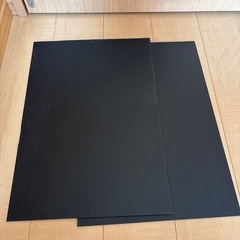 11/10まで★ダイソー　A3 プラボード　ブラックの画像