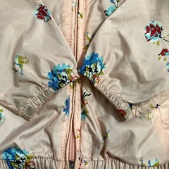 GAP 花柄　ナイロン　ジャケット　アウター　3歳　100の画像