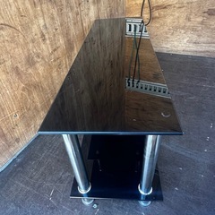 ガラス製 テレビ台の画像