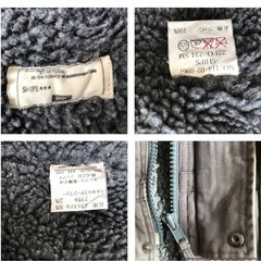 SHIPSメンズアウター　内ボアジャケットの画像