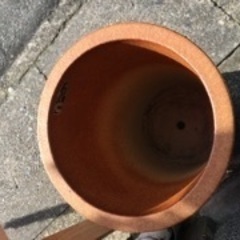 信楽焼の傘立ての画像