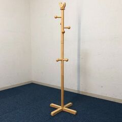 木製ポールハンガー アニマルシリーズキッズハンガー ヒヨコ　洋服掛けスリムデザイン 子供用 コンパクトかばん掛け ハンガーラックの画像