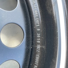 鉄ホイール　4本の画像