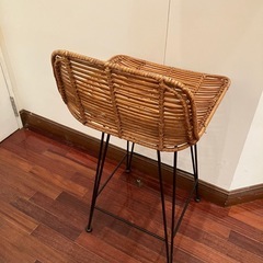 ハイチェア　座布団つき　　の画像